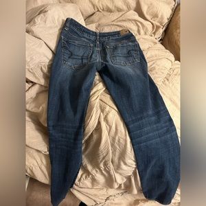 American eagle low rise skinny jeans